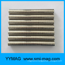 Small Disc Nickel D12.7mm NdFeB Magnet Button